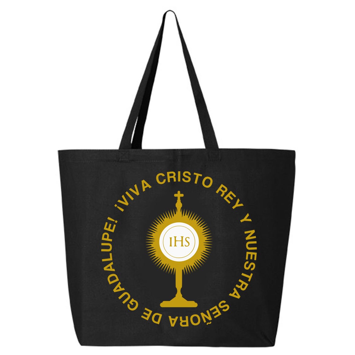 Viva Cristo Rey Catholic Cristeros Gift 25L Jumbo Tote