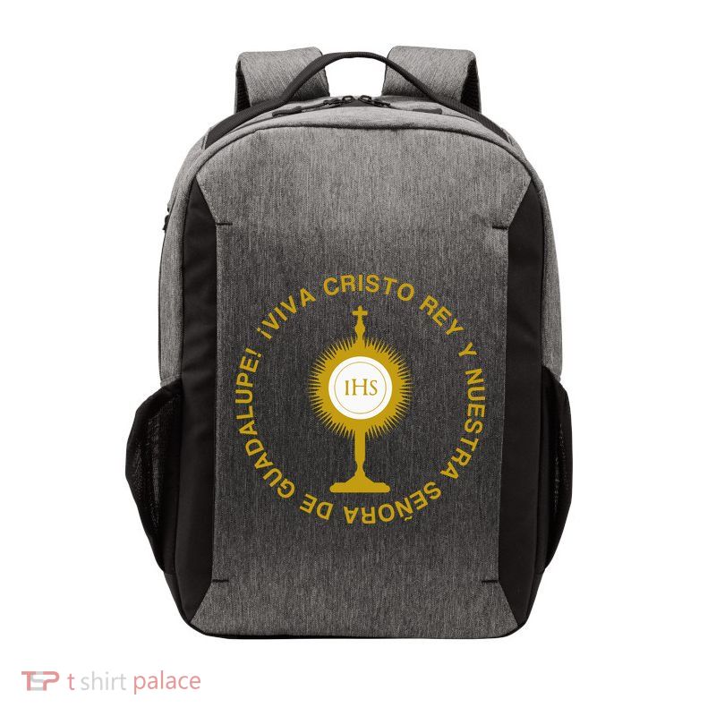 Viva Cristo Rey Catholic Cristeros Gift Vector Backpack