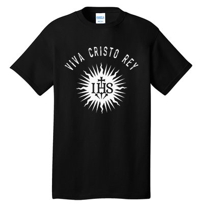 Viva Cristo Rey Roman Catholic Cristeros Tall T-Shirt