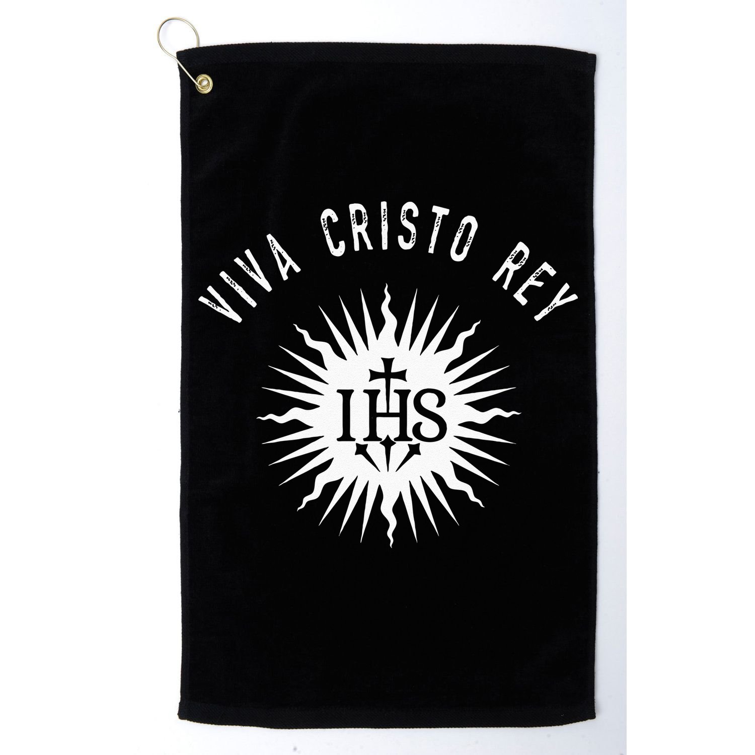 Viva Cristo Rey Roman Catholic Cristeros Golf Towel