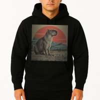Vintage Capybara Retro Capybara Hoodie