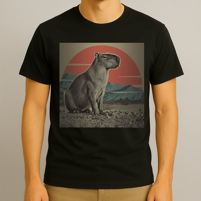 Vintage Capybara Retro Capybara T-Shirt