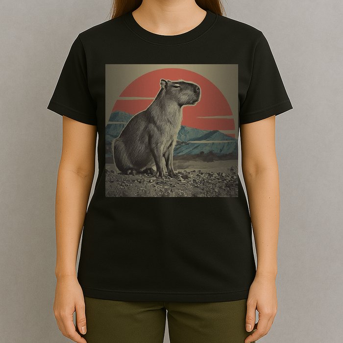 Vintage Capybara Retro Capybara T-Shirt