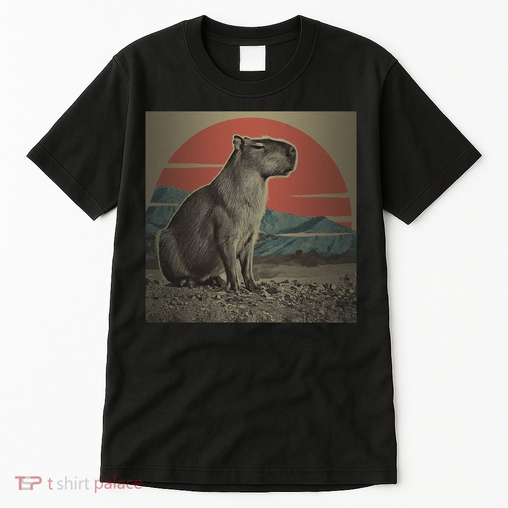 Vintage Capybara Retro Capybara Tall T-Shirt