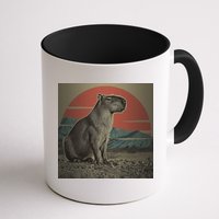 Vintage Capybara Retro Capybara Mug