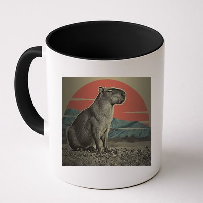 Vintage Capybara Retro Capybara Mug
