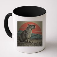 Vintage Capybara Retro Capybara Mug