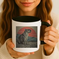 Vintage Capybara Retro Capybara Mug