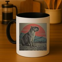 Vintage Capybara Retro Capybara Mug
