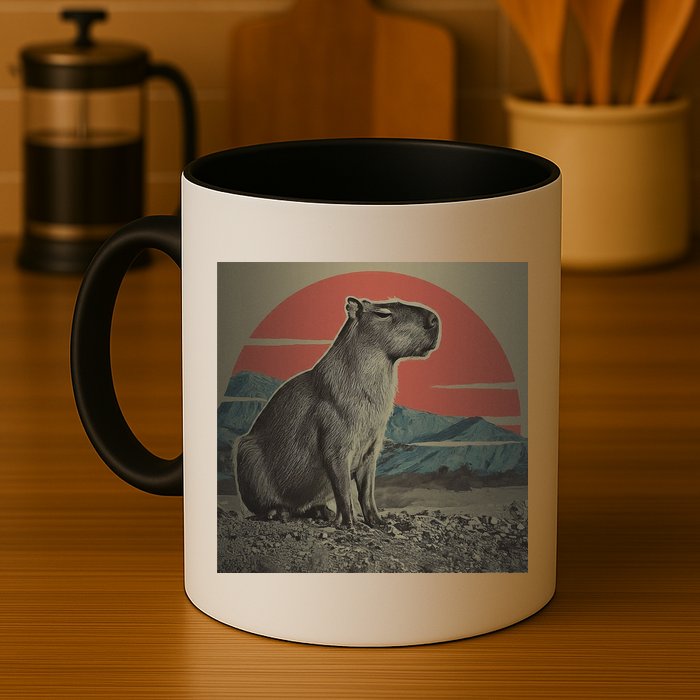 Vintage Capybara Retro Capybara Mug