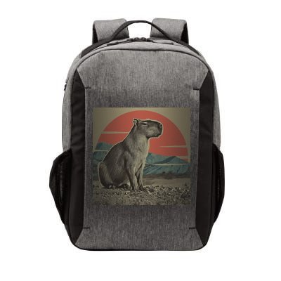 Vintage Capybara Retro Capybara Vector Backpack