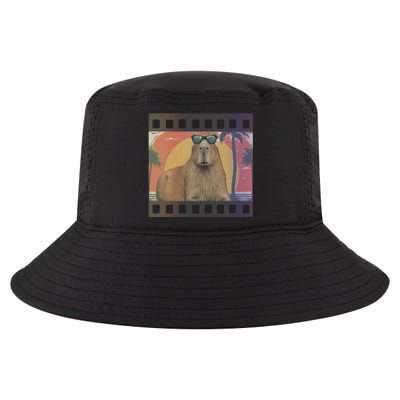 Vintage Capybara Retro Capybara Cool Comfort Performance Bucket Hat