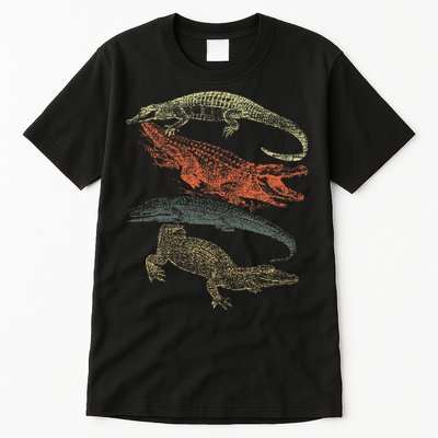 Vintage Crocodiles Retro Crocodile Tall T-Shirt