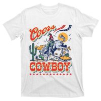 Vintage Cowhide Riding Cowboys Western Country T-Shirt