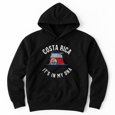 Vintage Costa Rica Flag It Is In My DNA Costa Rican Gift Hoodie