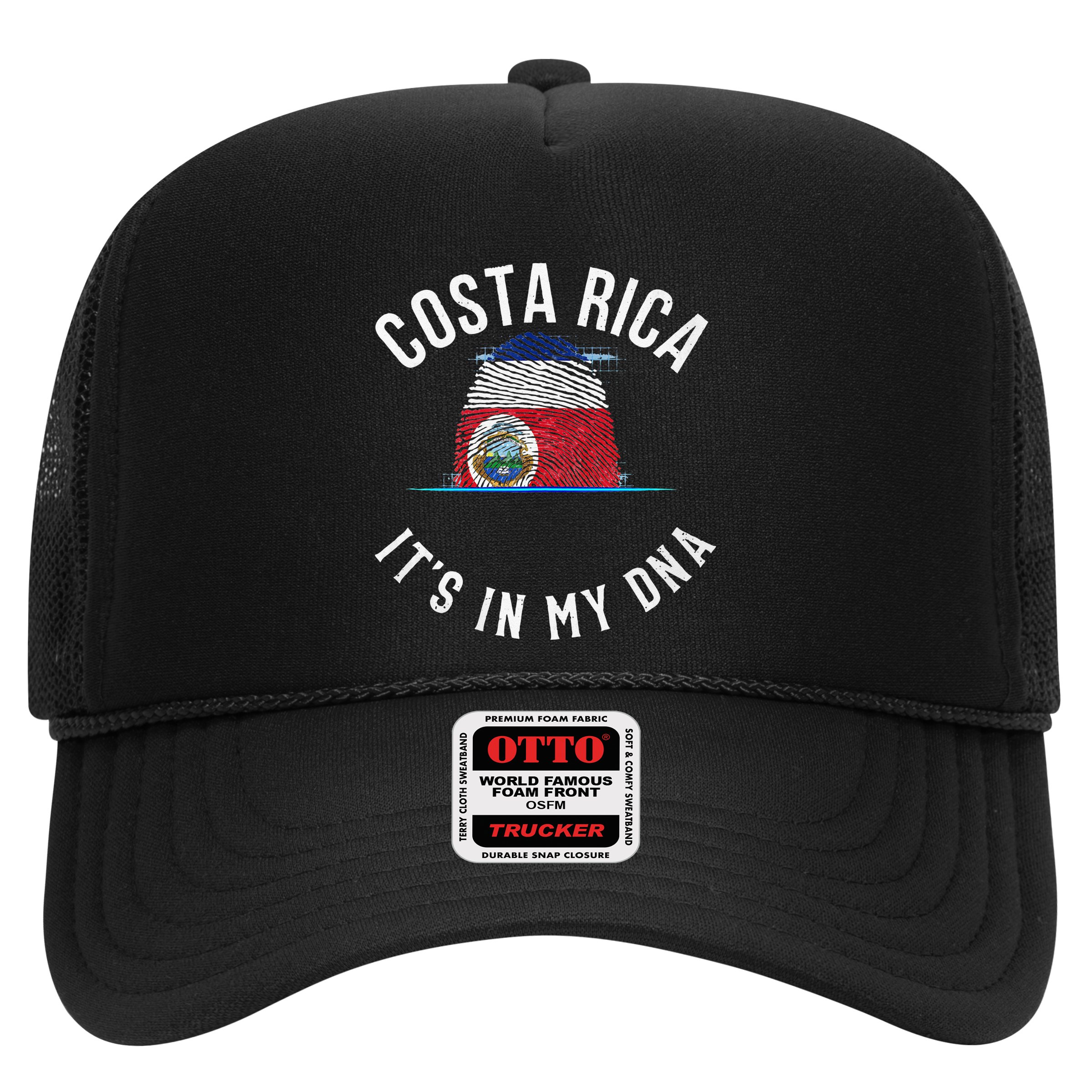Vintage Costa Rica Flag It Is In My DNA Costa Rican Gift Hat