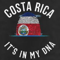 Vintage Costa Rica Flag It Is In My DNA Costa Rican Gift Hat