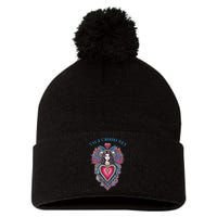 Viva Cristo Rey Sacred Heart Roman Catholic Pom Pom 12in Knit Beanie