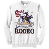 Vintage Cowhide Riding Cow Western Country Rodeo Sweatshirt