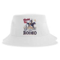 Vintage Cowhide Riding Cow Western Country Rodeo Sustainable Bucket Hat