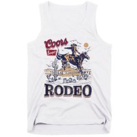 Vintage Cowhide Riding Cow Western Country Rodeo Tank Top