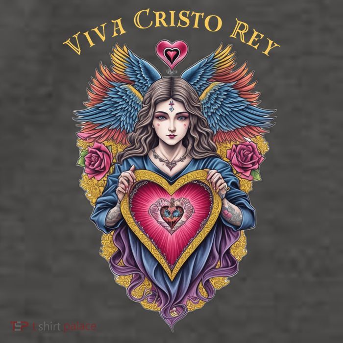 Viva Cristo Rey Sacred Heart Roman Catholic Vector Backpack