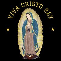 Viva Cristo Rey Our Lady Of Guadalupe Roman Catholic Gift Cooling Performance Crew T-Shirt
