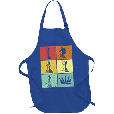 Vintage Colorful Retro Chess Gaming Cool Gift Apron