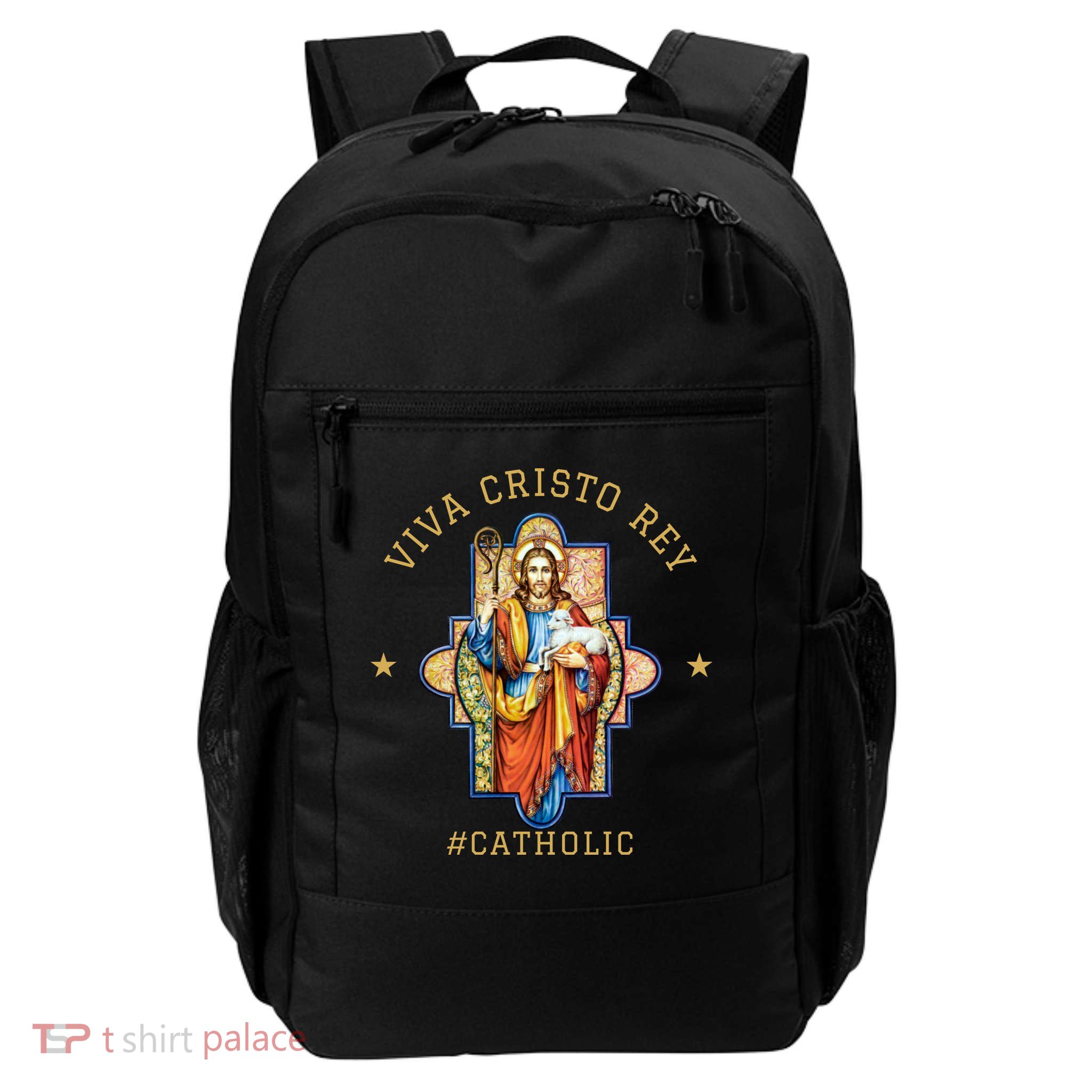 Viva Cristo Rey Roman Catholic Gift Backpack