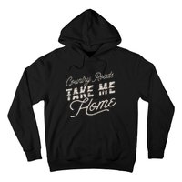 Vintage Country Roads Take Me Home Retro Hoodie