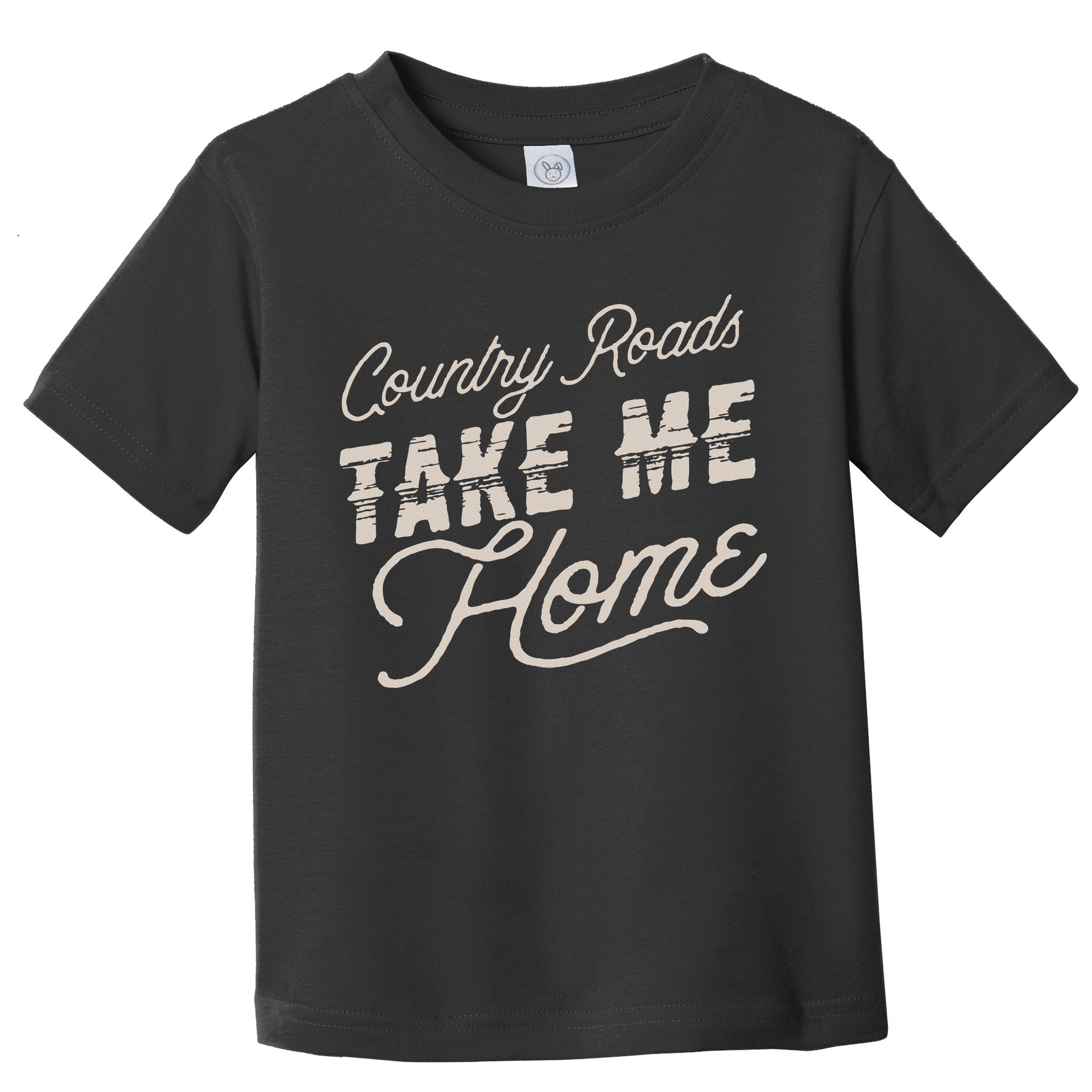 Vintage Country Roads Take Me Home Retro Toddler T-Shirt