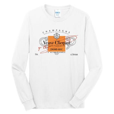 Veuve Clicquot Rosé Tennis Club Tall Long Sleeve T-Shirt