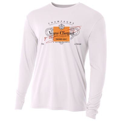 Veuve Clicquot Rosé Tennis Club Cooling Performance Long Sleeve Crew