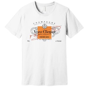 Veuve Clicquot Rosé Tennis Club Premium T-Shirt