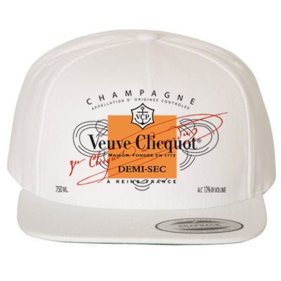 Veuve Clicquot Rosé Tennis Club Wool Snapback Cap