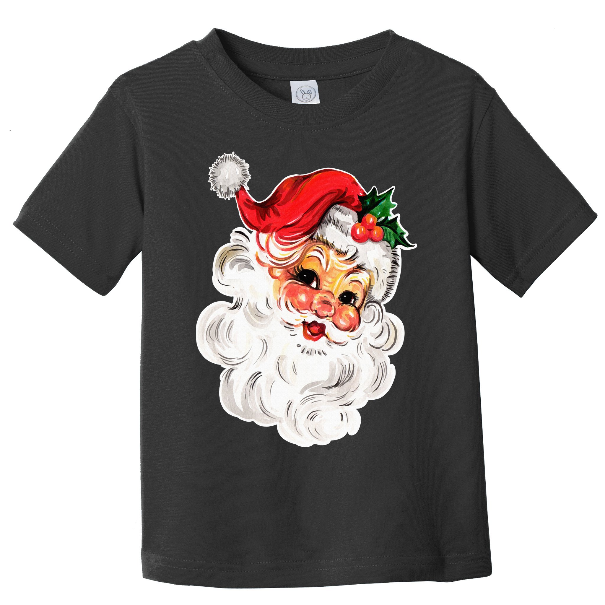Vintage Christmas Retro Red Santa Claus Team Old Fashioned Toddler T-Shirt