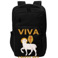 Viva Cristo Rey Roman Catholic Gift Impact Tech Backpack