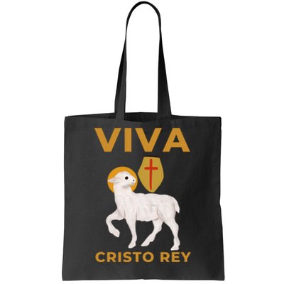 Viva Cristo Rey Roman Catholic Gift Tote Bag