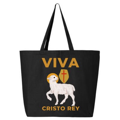 Viva Cristo Rey Roman Catholic Gift 25L Jumbo Tote