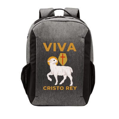 Viva Cristo Rey Roman Catholic Gift Vector Backpack