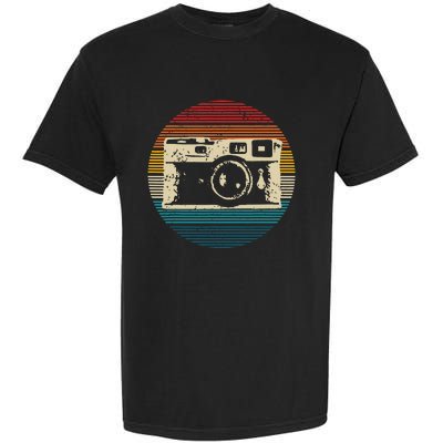 Vintage Camera Retro Photography Photographer Gift Garment-Dyed Heavyweight T-Shirt