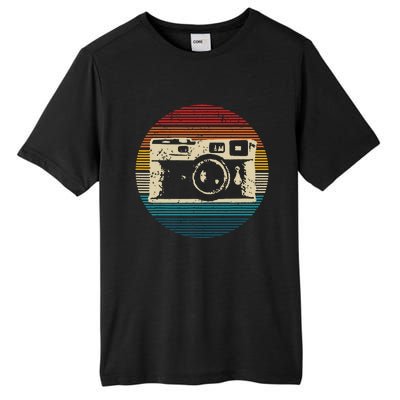 Vintage Camera Retro Photography Photographer Gift Tall Fusion ChromaSoft Performance T-Shirt