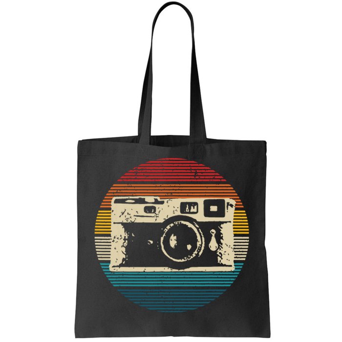 Vintage Camera Retro Photography Photographer Gift Tote Bag