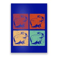 Vintage Capybara Rodent Animals Capybaras Poster