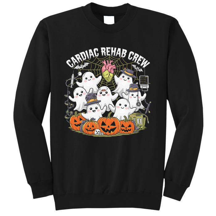 Vintage Cardiac Rehab Crew Rehab Nurse Spooky Halloween Sweatshirt