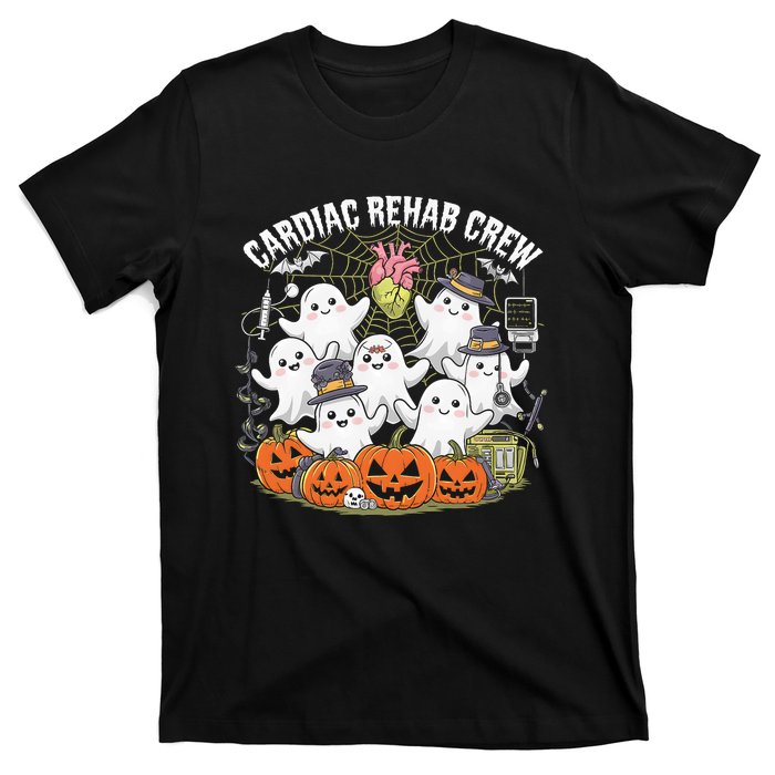 Vintage Cardiac Rehab Crew Rehab Nurse Spooky Halloween T-Shirt