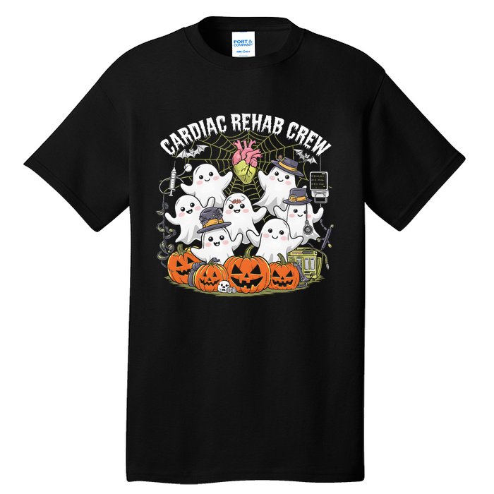 Vintage Cardiac Rehab Crew Rehab Nurse Spooky Halloween Tall T-Shirt