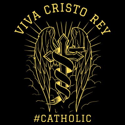 Viva Cristo Rey Roman Catholic Gift T-Shirt