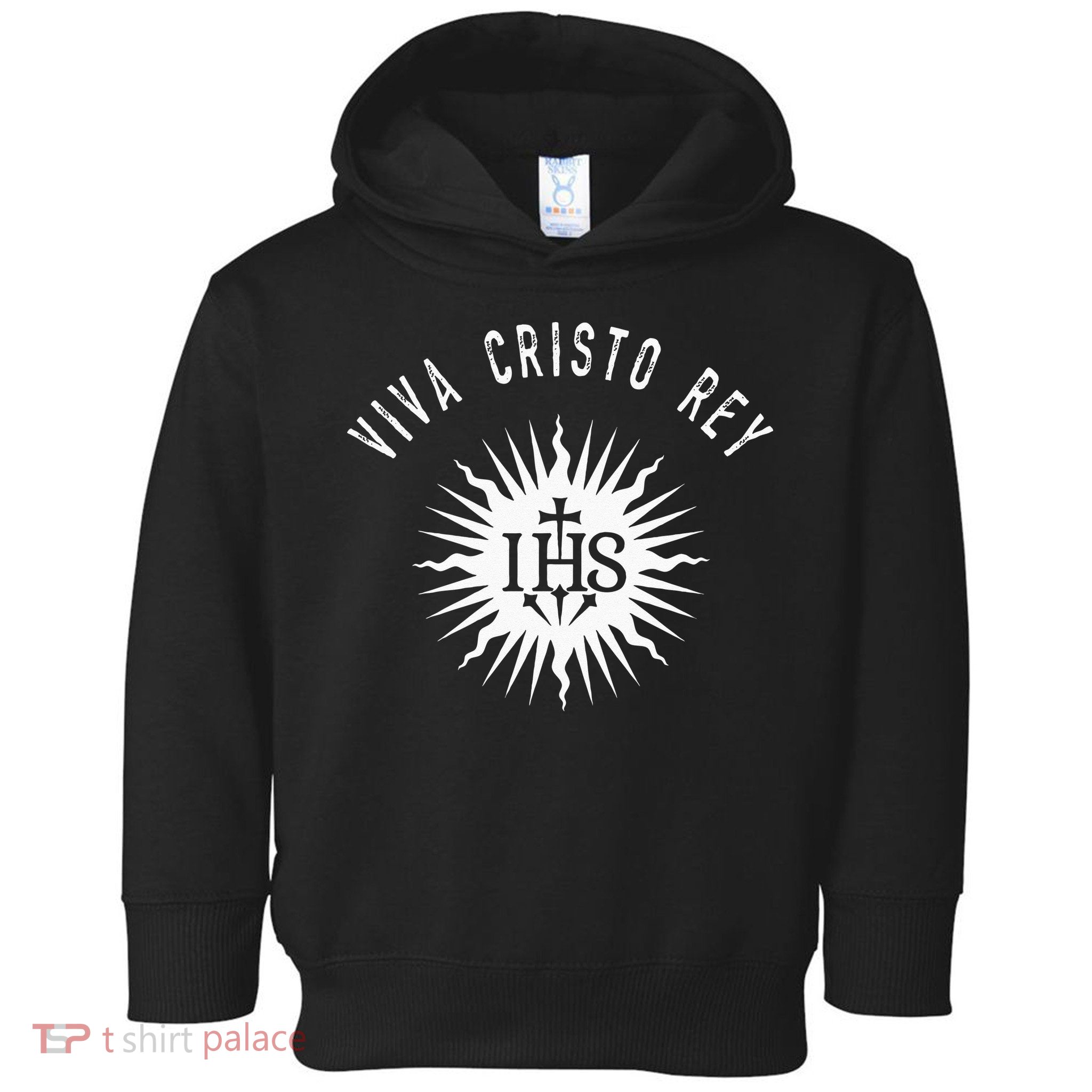 Viva Cristo Rey Roman Catholic Cristeros Toddler Hoodie