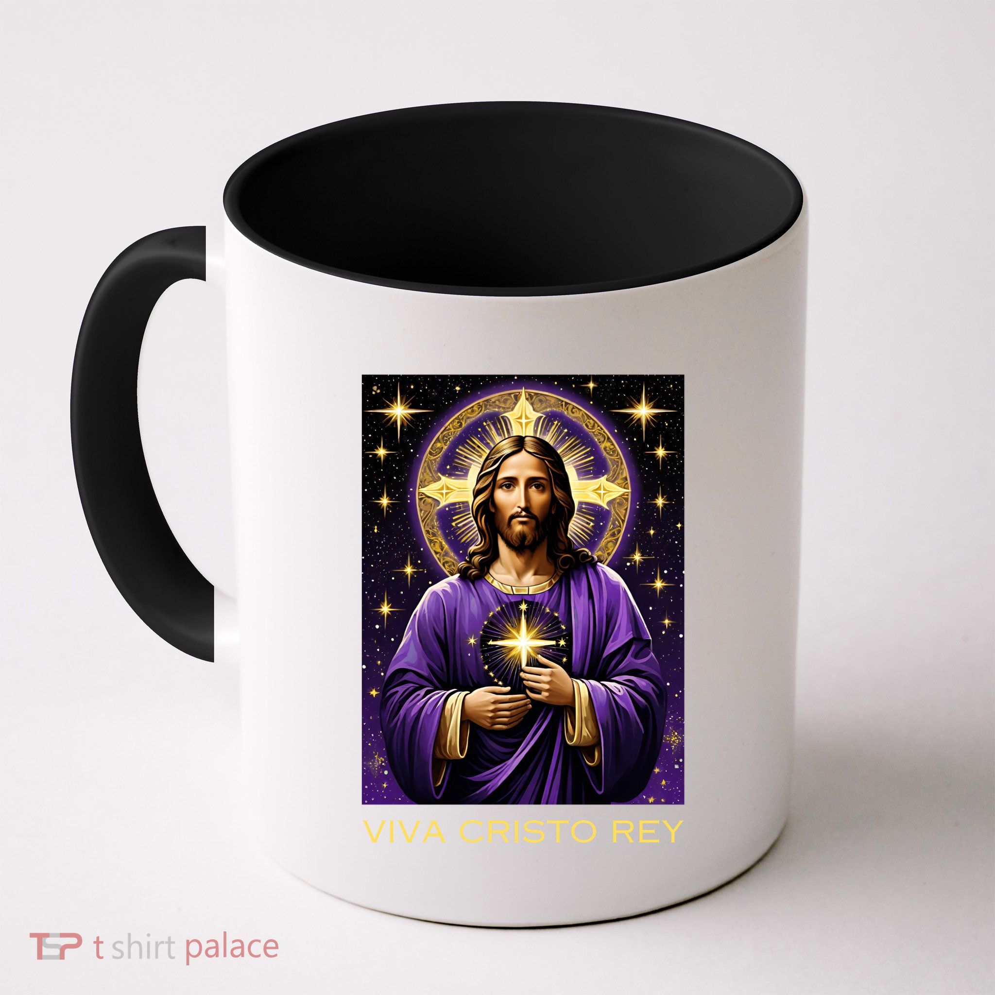 Viva Cristo Rey Catholic Jesus Christ The King Mug